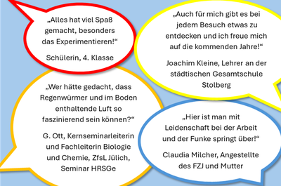 Sprechblasen O-Töne