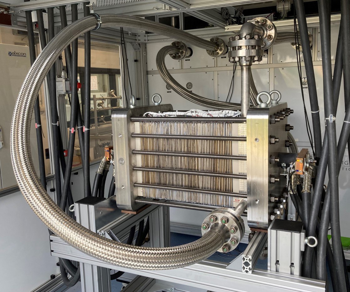 400 kW Test Plattform für PEM-Elektrolyse errichtet