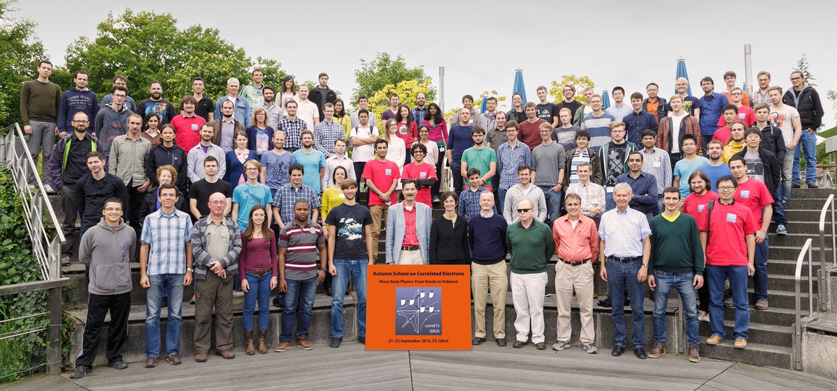 Gruppenbild Autumn School 2015