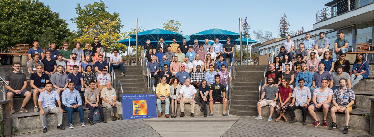 Gruppenbild Autumn School 2018