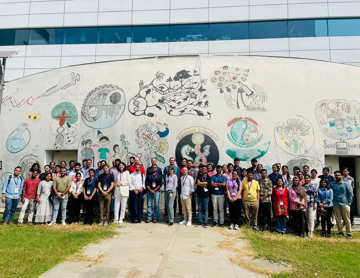 Internationaler Workshop zu KI, Strukturbiologie und Genomik in Neu- Delhi, Indien