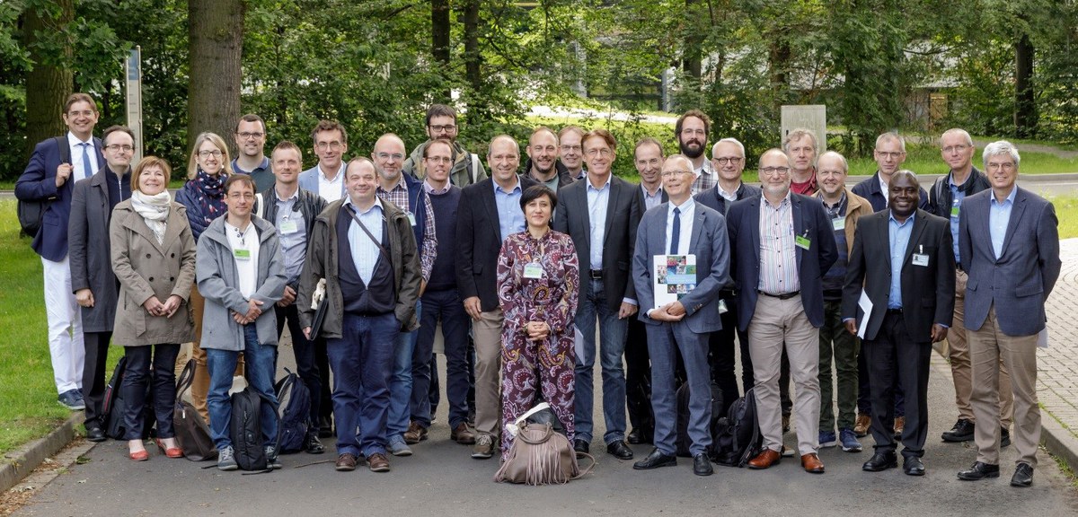 Twenty two scientists from Catholic University Louvain, Belgium visit Forschungszentrum Jülich
