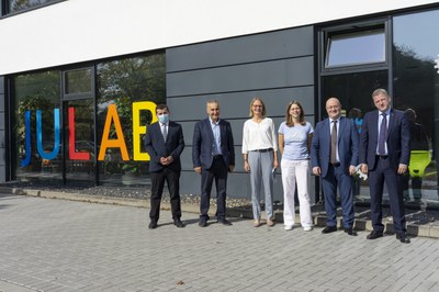 Besuch des Botschafters von Georgien am Forschungszentrum Jülich