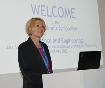 Prof. Habel, Vice Rector International, 35th Umbrella Symposium/ Andreas Schmitter