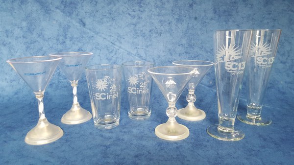 My SC drink glass collection - Picture by Bernd Mohr
