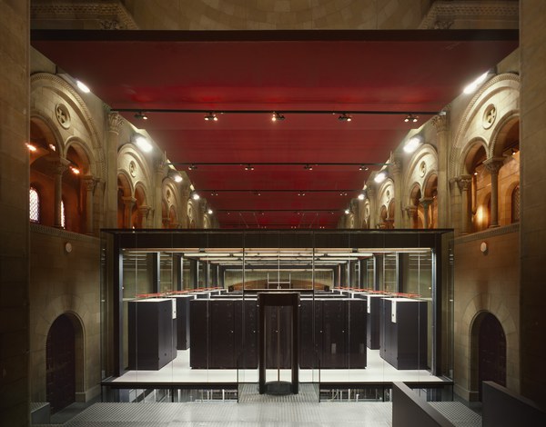 Mare Nostrum Supercomputer at BSC -- picture by BSC (2003)