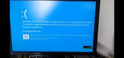 Blue screen of Death …