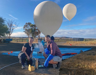 Ballooning in sunny South Africa
