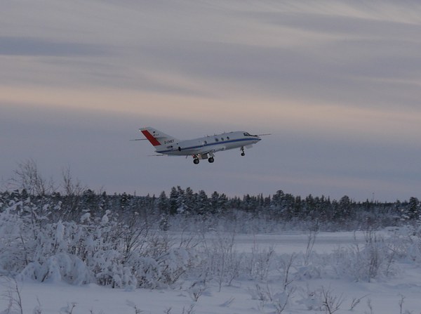 Falcon Take-off. Picture by Isabell Krisch, FZJ.