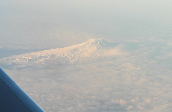 Beerenberg volcano on Jan Mayen. Picture by Thomas Gulde, KIT.