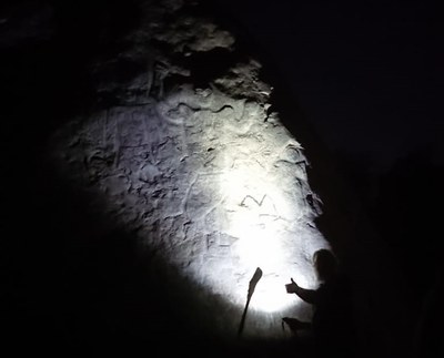 Faces in the night
