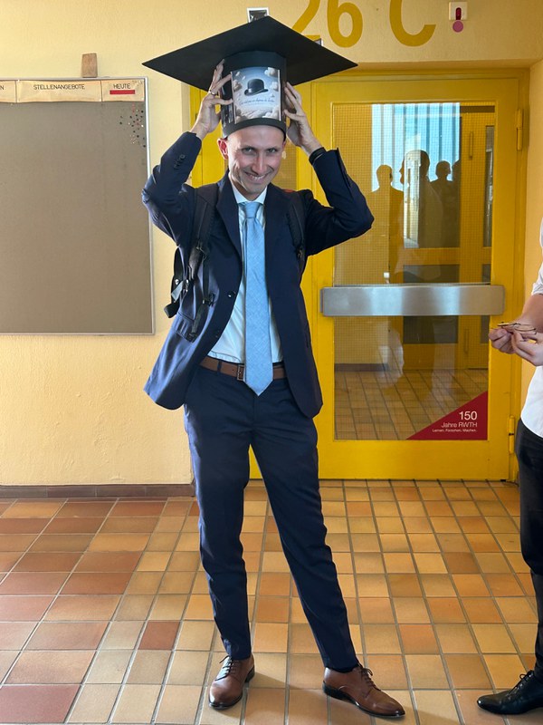 Dr. Anno Kurth defended his Ph.D. thesis