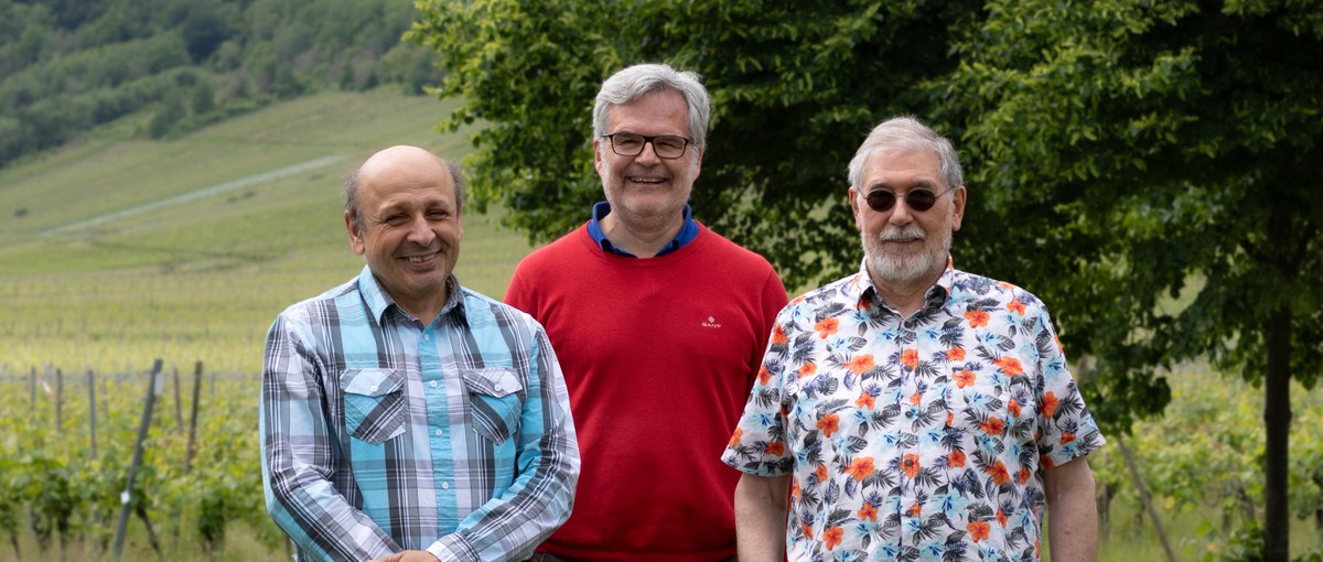 Visiting Scientists Alexander Dimitrov, Hans Ekkehard Plesser, Günther Palm