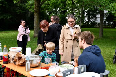 First IAS-9 barbecue with special guest Péter Dusán Ispánovity