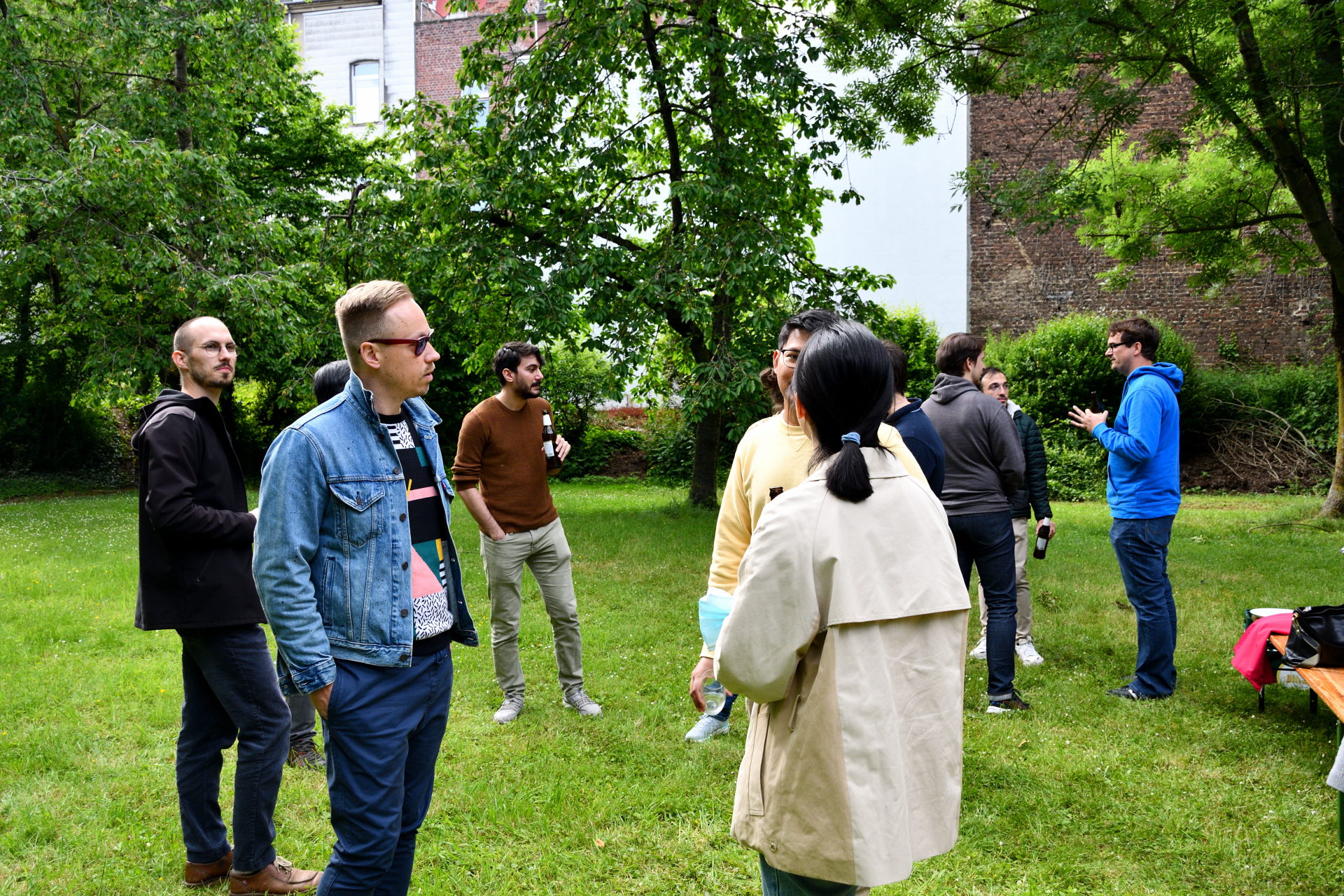 First IAS-9 barbecue with special guest Péter Dusán Ispánovity
