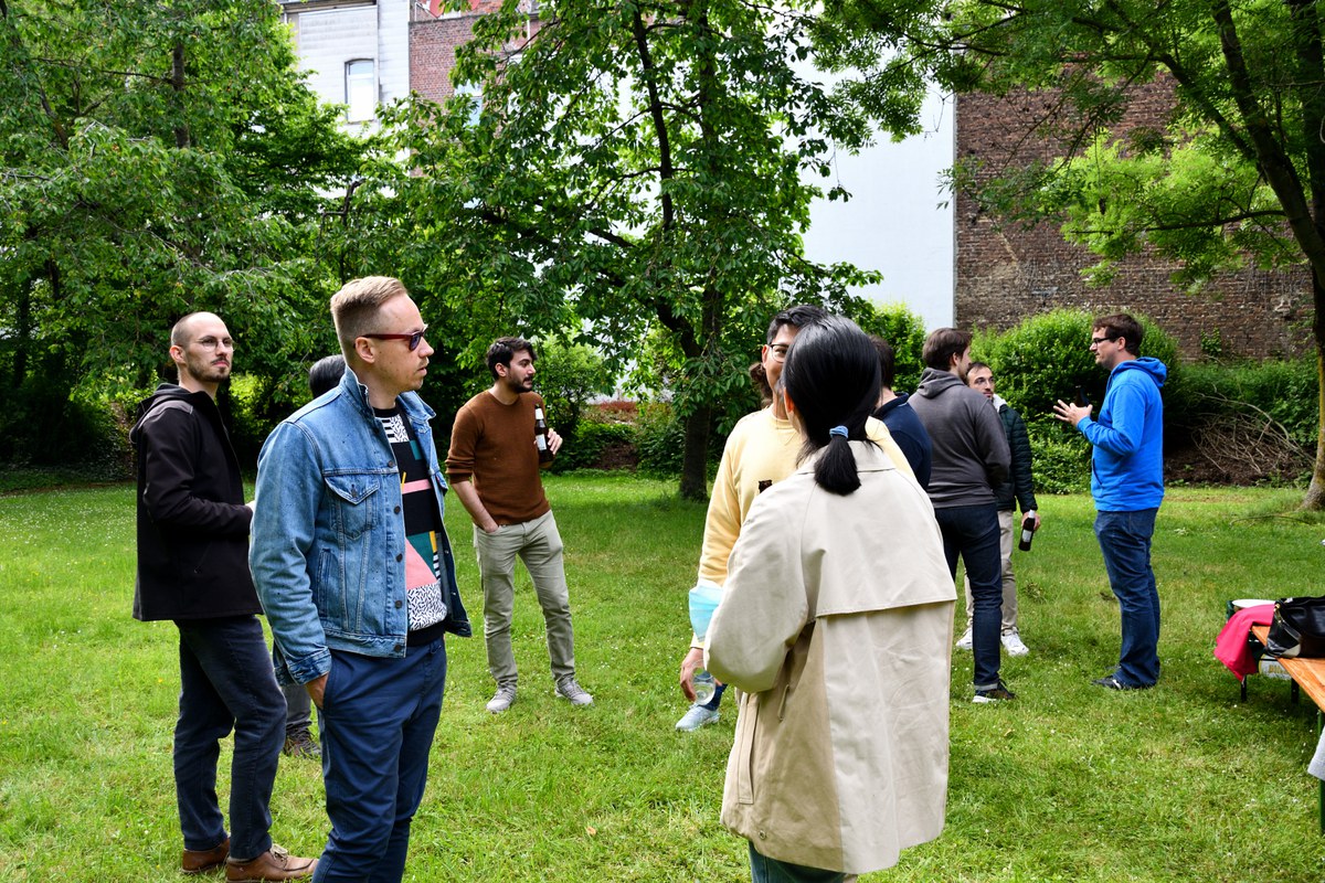 First IAS-9 barbecue with special guest Péter Dusán Ispánovity