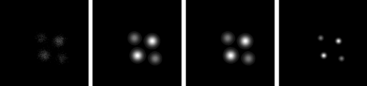 Denoising, Background Removal and Super-Resolution in TEM Images