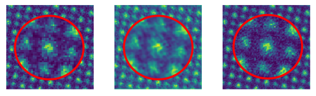 Resolution enhancement in EM by Machine Learning