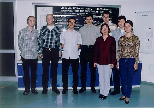 Guest students 2001
