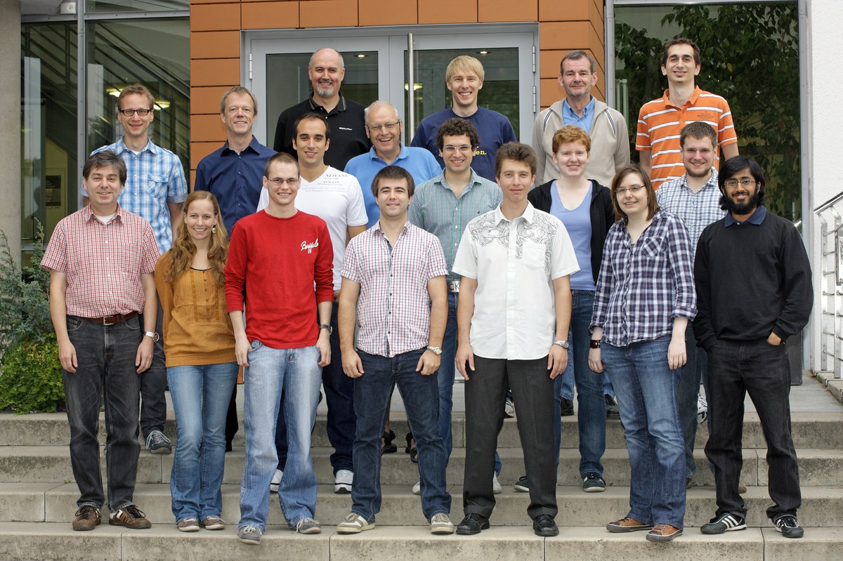 Guest students 2011 and some of their advisers