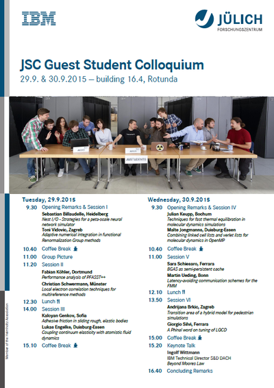 2015 guest student programme