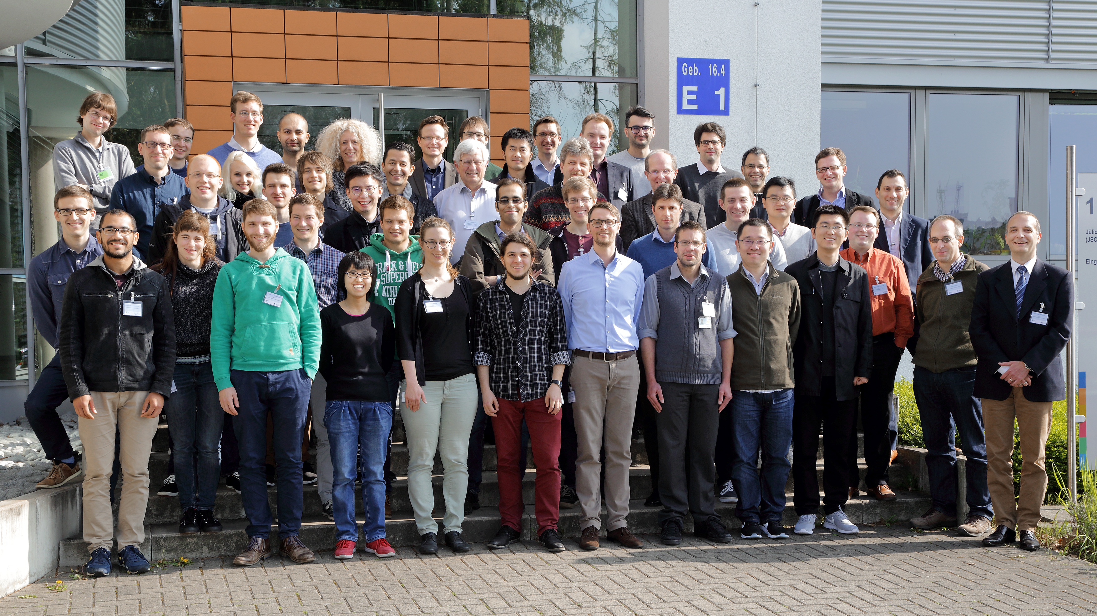Participants of the Opening Workshop of the Simulation Laboratory Quantum Materials