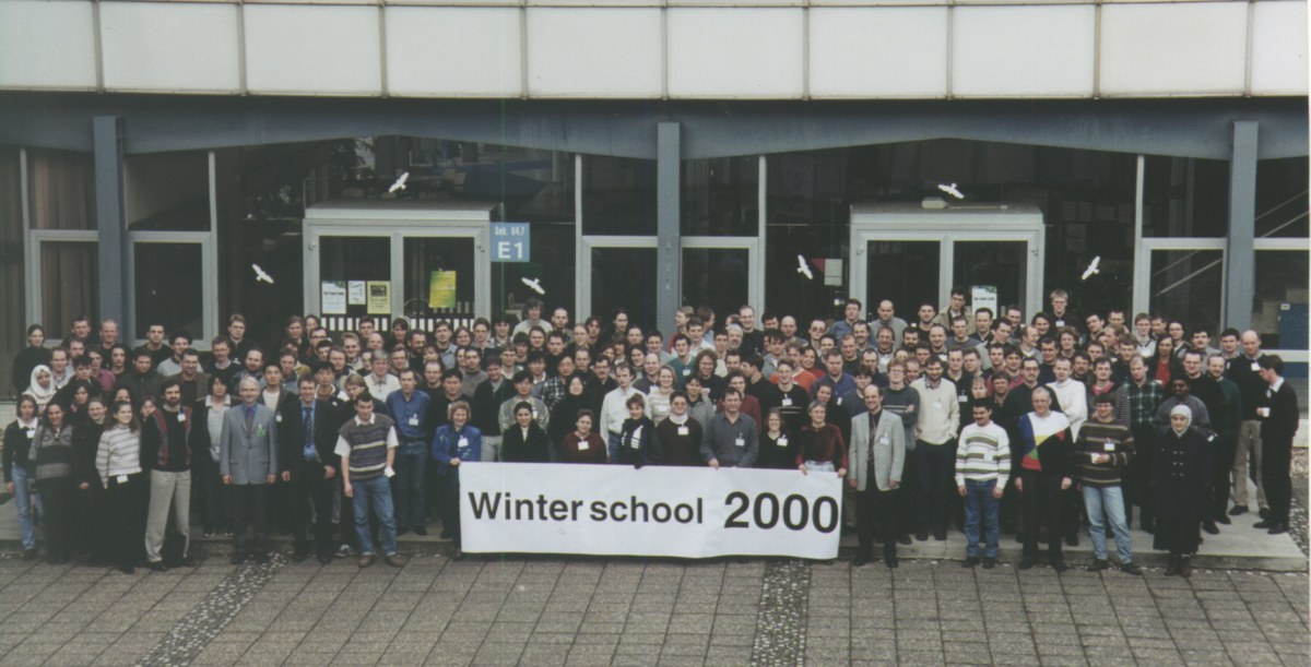 Participants of the Winter School "Modern Methods and Algorithms of Quantum Chemistry" 2000