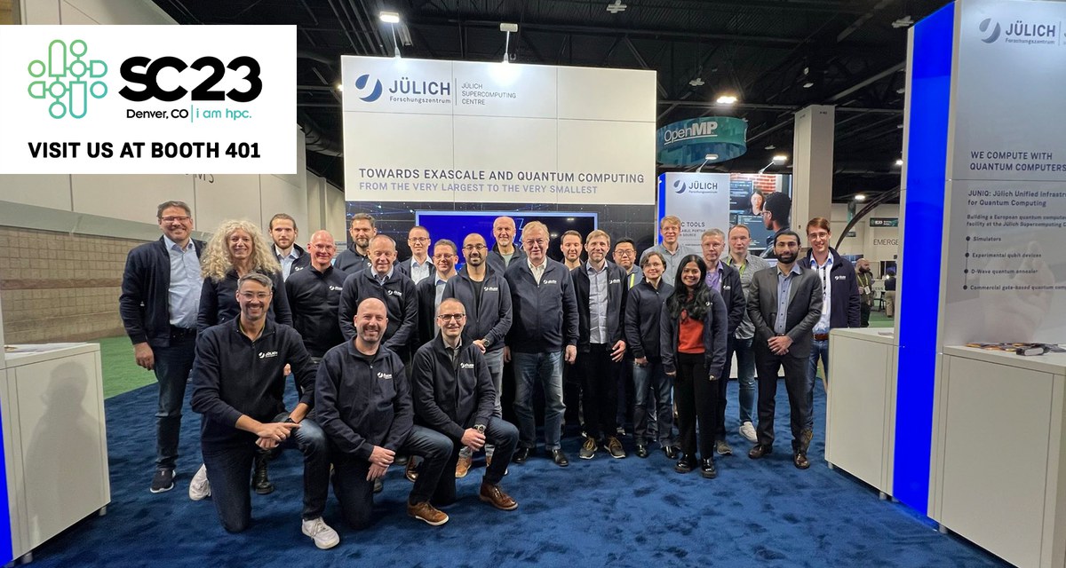 JSC @ Supercomputing Conference SC 23