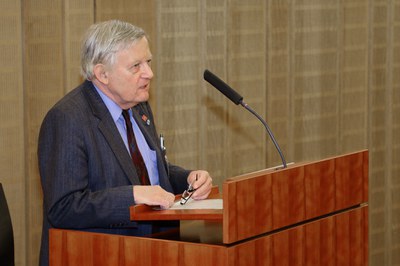 Prof. Dr. Kurt Binder at the NIC Symposium 2016
