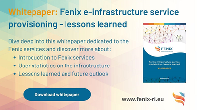Fenix e-infrastructure Whitepaper