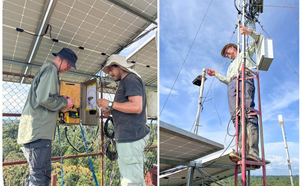 Forschungszentrum Jülich and the Pontifical Catholic University of Peru (PUCP) promote international cooperation to install of state-of-the-art sensors in the Tambopata tower in the Amazonas