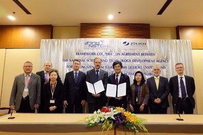 Cooperation agreement concerning joint research activities (ThaIBG-2)