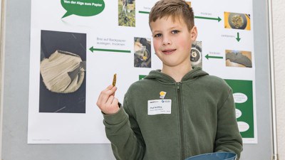 Papier aus Algen: „Jugend forscht“ Sonderpreis Bioökonomie für Jülicher Grundschüler