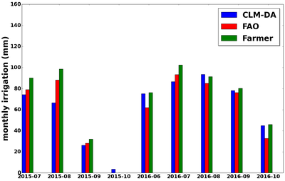 Real-time optimization of irrigation of citrus fields near Valencia (Spain)