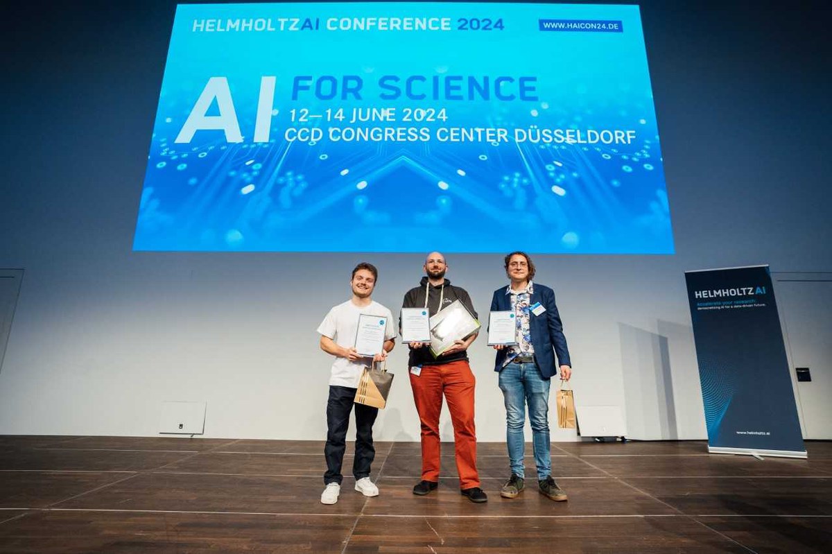 AI Helmoltz Conference 2024 - Poster award for the Gohlke group
