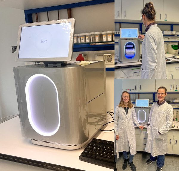 Our new sequencer - MiSeqi100