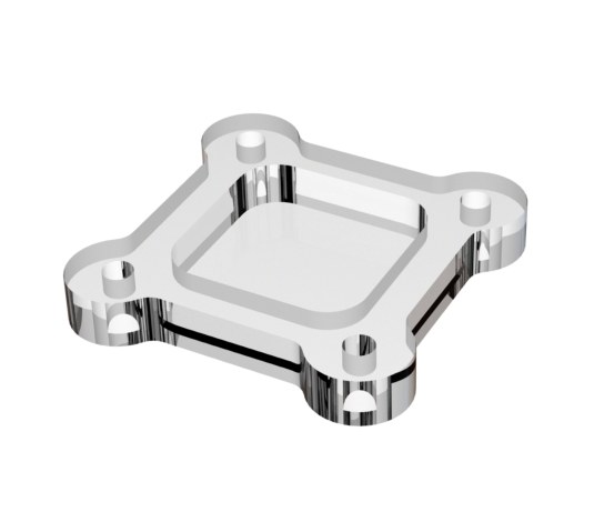 Silicone system and mold chambers