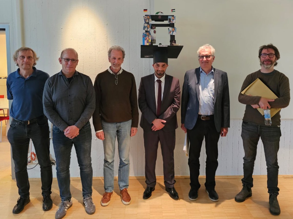 Abdalhalim Abuawad successfully defended his Ph.D. dissertation at RWTH Aachen