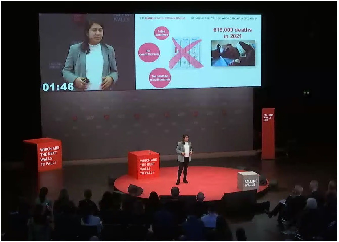 Gabriela Figueroa Miranda at Falling Walls Science Summit 2023 (Berlin, 7-9.11.23)