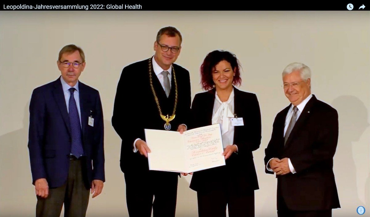 Leopoldina Early Career Award for Francesca Santoro