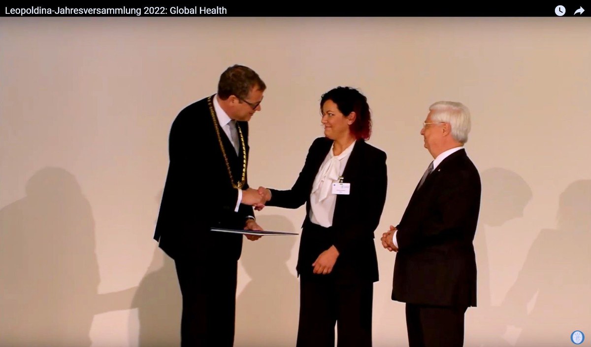 Leopoldina Early Career Award for Francesca Santoro
