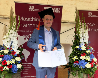 Award for Excellence: Borchers Medal for Thomas Schöb