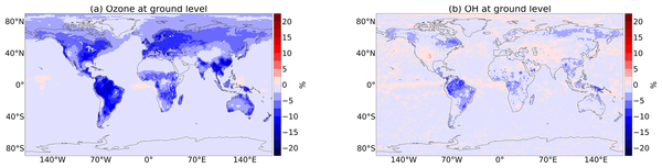 A revised dry deposition scheme for land–atmosphere exchange of trace gases in ECHAM/MESSy v2.54