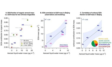 Uptake of Water-soluble Gas-phase Oxidation Products Drives Organic Particulate Pollution in Beijing