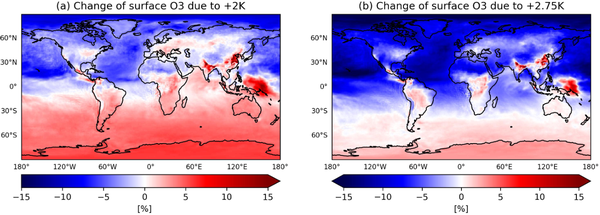 A storyline of ozone pollution extremes in warmer climates