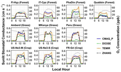 Can atmospheric chemistry deposition schemes reliably simulate stomatal ozone flux across global land covers and climates?