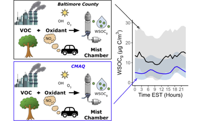 Gas-Phase Water-Soluble Organic Carbon: CMAQ Model Evaluation in Baltimore County