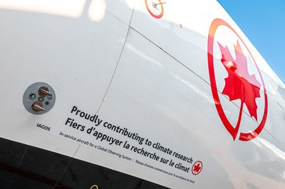 New Iagos Aircraft From Air Canada Measures Elevated Carbon Monoxide Levels Over Eastern Canada