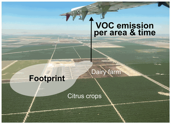 Volatile organic compound fluxes in the agricultural San Joaquin Valley – spatial distribution, source attribution, and inventory comparison