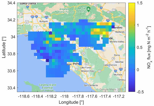 Measurement report: Airborne measurements of NOx fluxes over Los Angeles during the RECAP-CA 2021 campaign